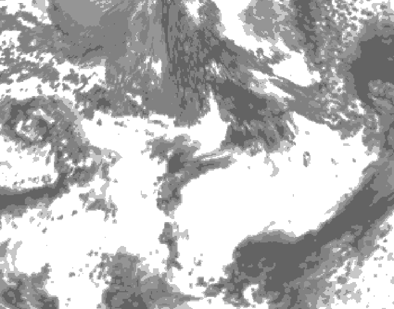 GDPS total cloud 114 hour forecast chart for Canada based on 2026/09/18 1200Z data