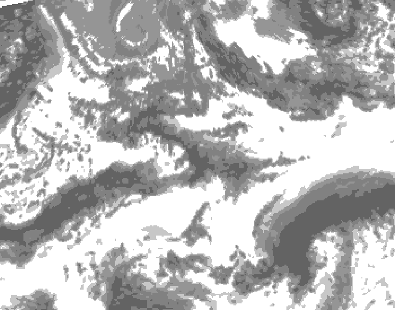 GDPS total cloud 156 hour forecast chart for Canada based on 2026/09/18 1200Z data