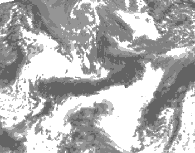 GDPS total cloud 186 hour forecast chart for Canada based on 2026/09/18 1200Z data