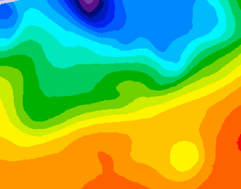 GDPS 500 millibar geopotential height 156 hour forecast chart for Canada based on 2026/09/19 0000Z data