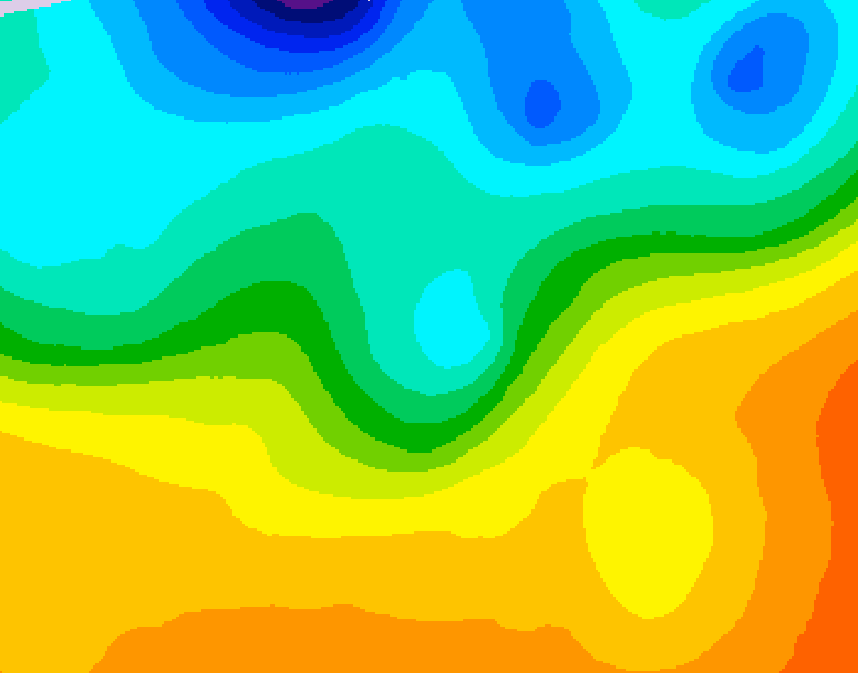 GDPS 500 millibar geopotential height 216 hour forecast chart for Canada based on 2026/09/19 0000Z data