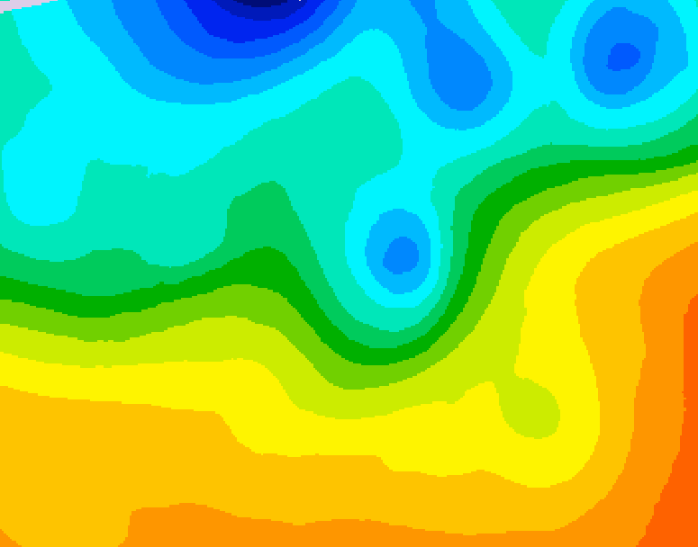 GDPS 500 millibar geopotential height 228 hour forecast chart for Canada based on 2026/09/19 0000Z data