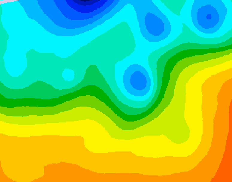 GDPS 500 millibar geopotential height 234 hour forecast chart for Canada based on 2026/09/19 0000Z data