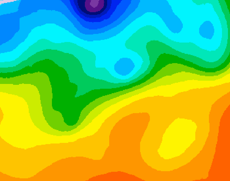 GDPS 500 millibar geopotential height 168 hour forecast chart for Canada based on 2026/09/19 1200Z data