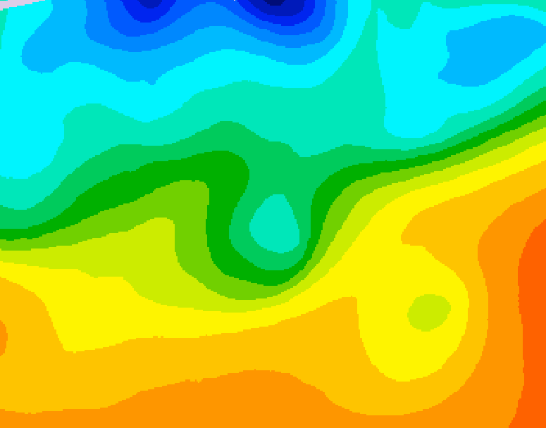 GDPS 500 millibar geopotential height 204 hour forecast chart for Canada based on 2026/09/19 1200Z data