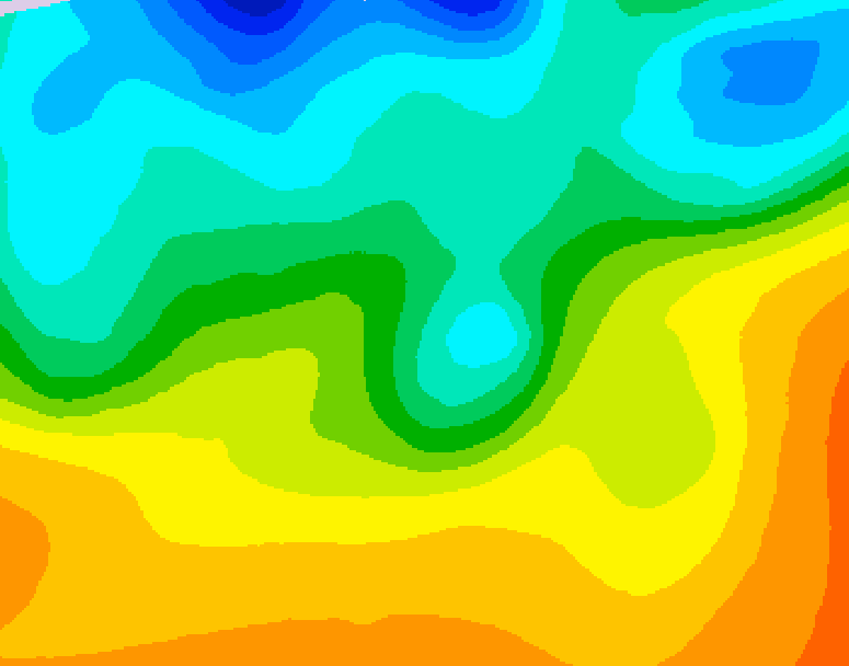 GDPS 500 millibar geopotential height 216 hour forecast chart for Canada based on 2026/09/19 1200Z data