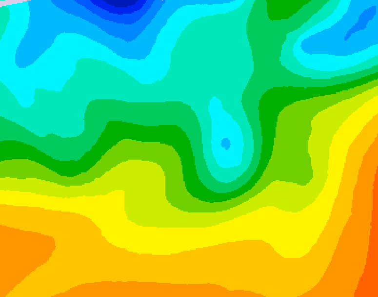GDPS 500 millibar geopotential height 228 hour forecast chart for Canada based on 2026/09/19 1200Z data