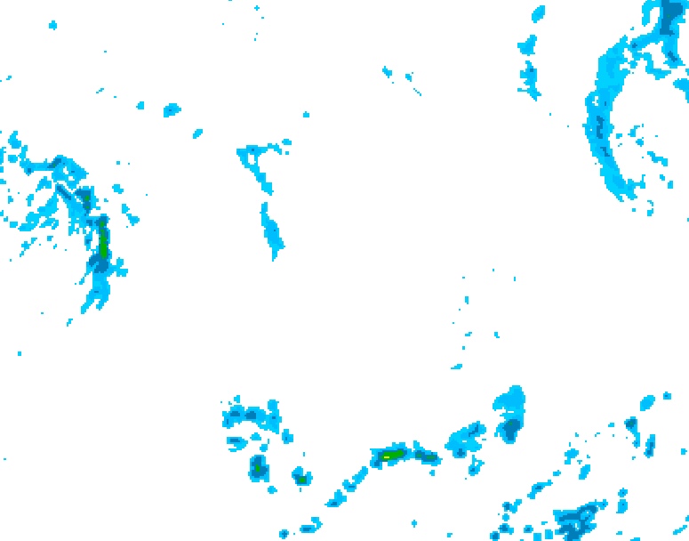 GDPS precipitation 024 hour forecast chart for Canada based on 2026/09/19 1200Z data