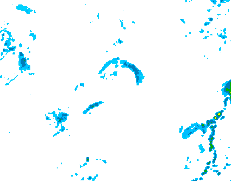 GDPS precipitation 156 hour forecast chart for Canada based on 2026/09/19 1200Z data