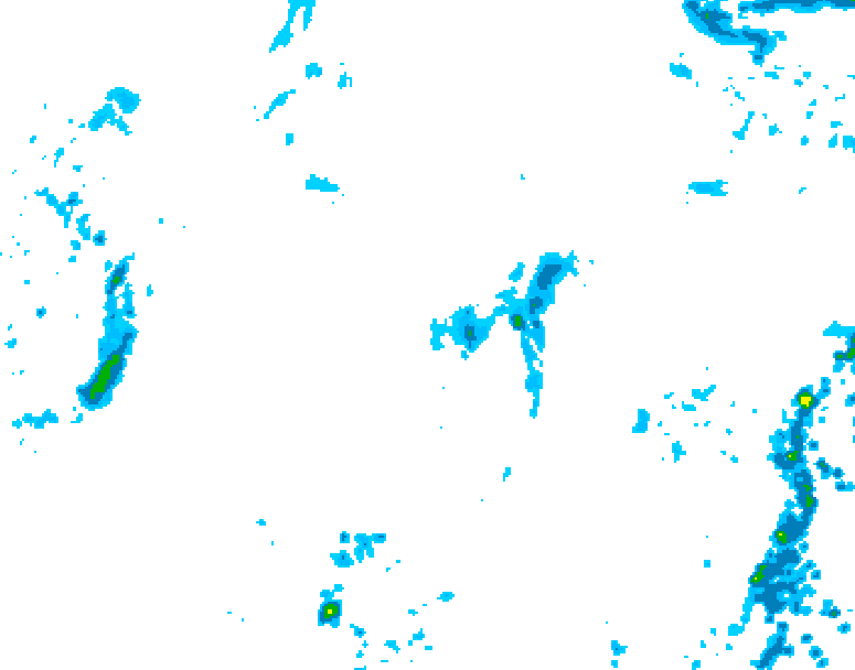 GDPS precipitation 210 hour forecast chart for Canada based on 2026/09/19 1200Z data