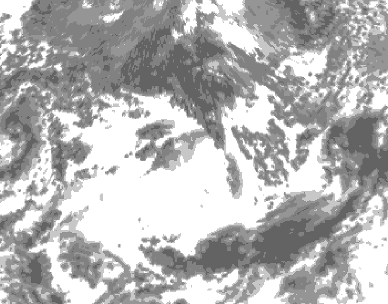 GDPS total cloud 066 hour forecast chart for Canada based on 2026/09/19 1200Z data