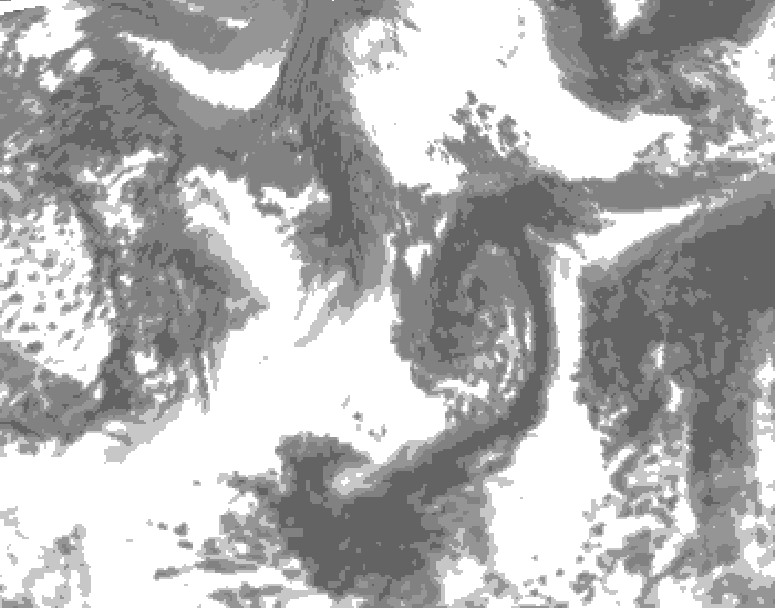 GDPS total cloud 228 hour forecast chart for Canada based on 2026/09/19 1200Z data