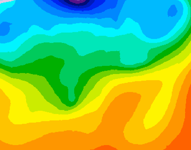 GDPS 500 millibar geopotential height 168 hour forecast chart for Canada based on 2026/09/20 0000Z data
