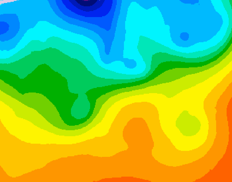 GDPS 500 millibar geopotential height 144 hour forecast chart for Canada based on 2026/09/20 1200Z data