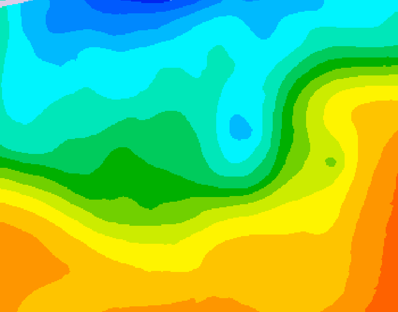 GDPS 500 millibar geopotential height 204 hour forecast chart for Canada based on 2026/09/20 1200Z data