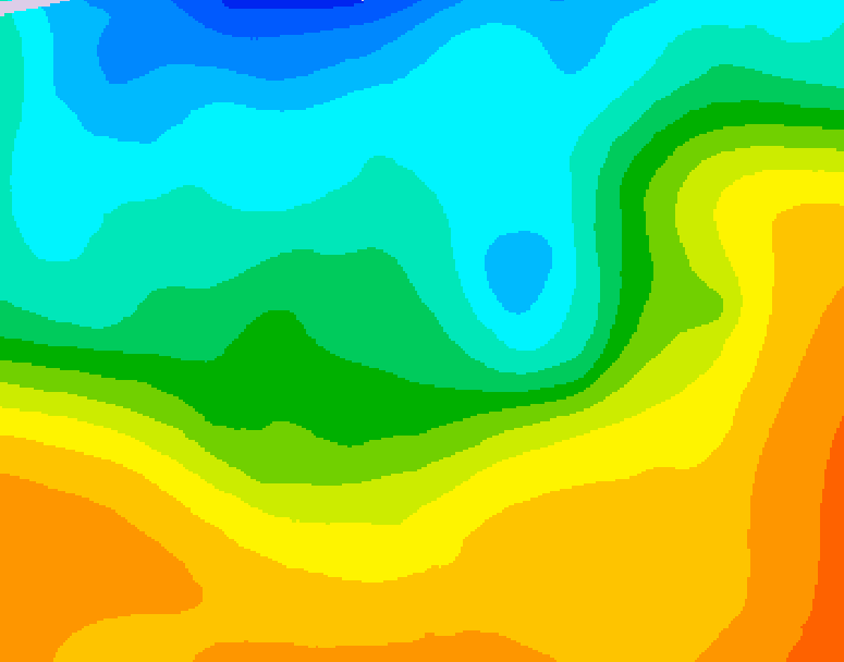 GDPS 500 millibar geopotential height 210 hour forecast chart for Canada based on 2026/09/20 1200Z data