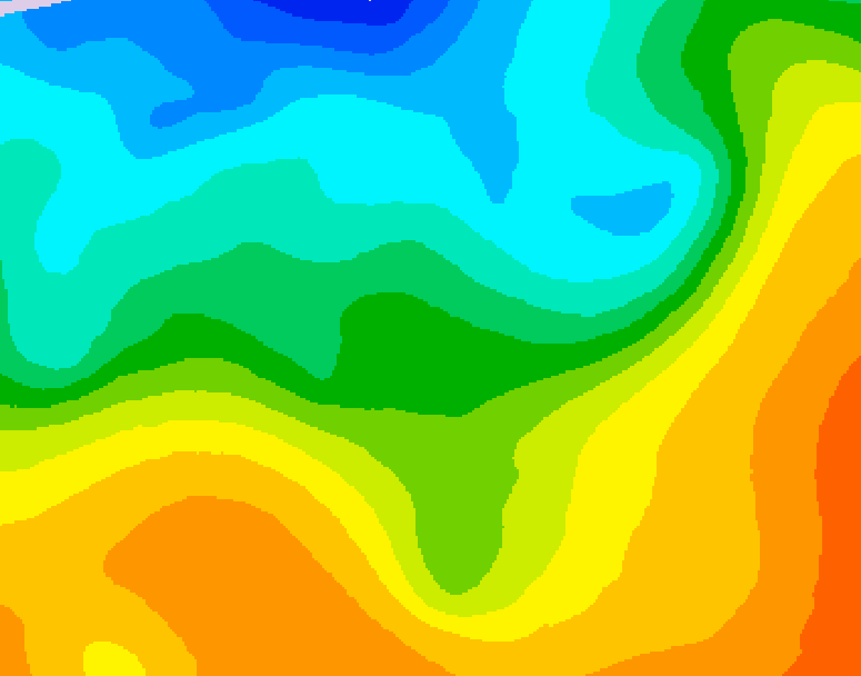 GDPS 500 millibar geopotential height 240 hour forecast chart for Canada based on 2026/09/20 1200Z data