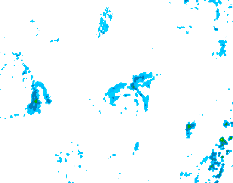 GDPS precipitation 192 hour forecast chart for Canada based on 2026/09/20 0000Z data