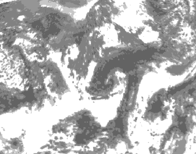 GDPS total cloud 204 hour forecast chart for Canada based on 2026/09/20 0000Z data