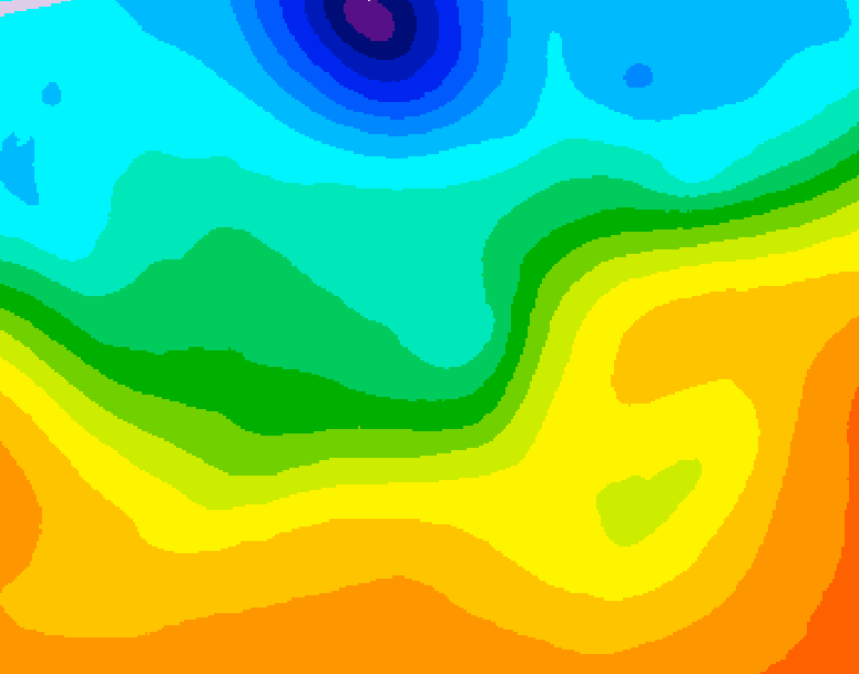 GDPS 500 millibar geopotential height 168 hour forecast chart for Canada based on 2026/09/21 0000Z data