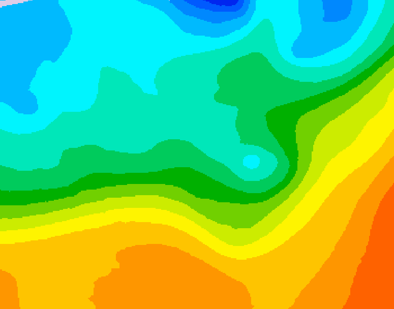 GDPS 500 millibar geopotential height 228 hour forecast chart for Canada based on 2026/09/21 1200Z data
