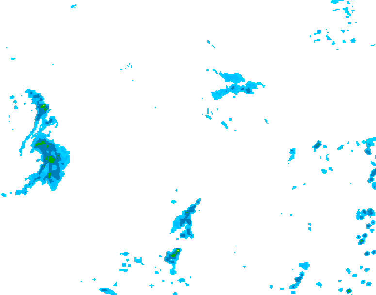 GDPS precipitation 192 hour forecast chart for Canada based on 2026/09/21 0000Z data