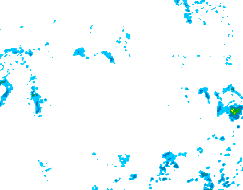 GDPS precipitation 012 hour forecast chart for Canada based on 2026/09/21 1200Z data