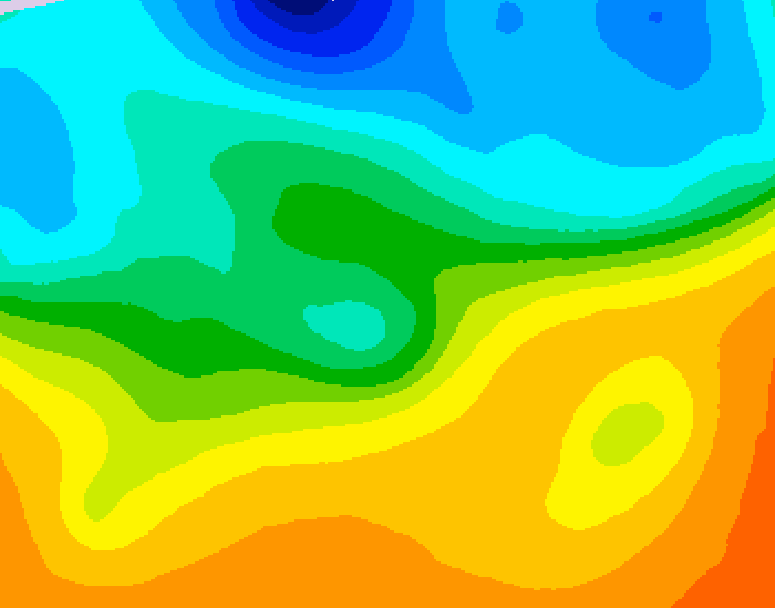 GDPS 500 millibar geopotential height 144 hour forecast chart for Canada based on 2026/09/22 0000Z data