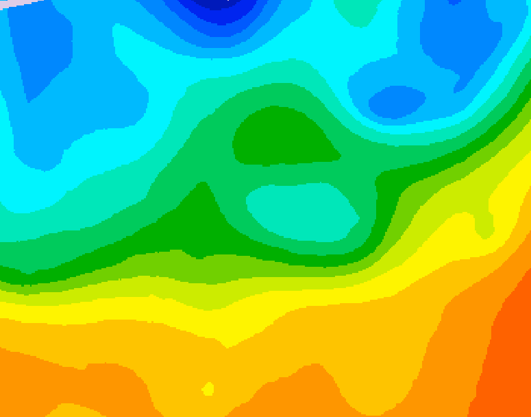 GDPS 500 millibar geopotential height 204 hour forecast chart for Canada based on 2026/09/22 0000Z data