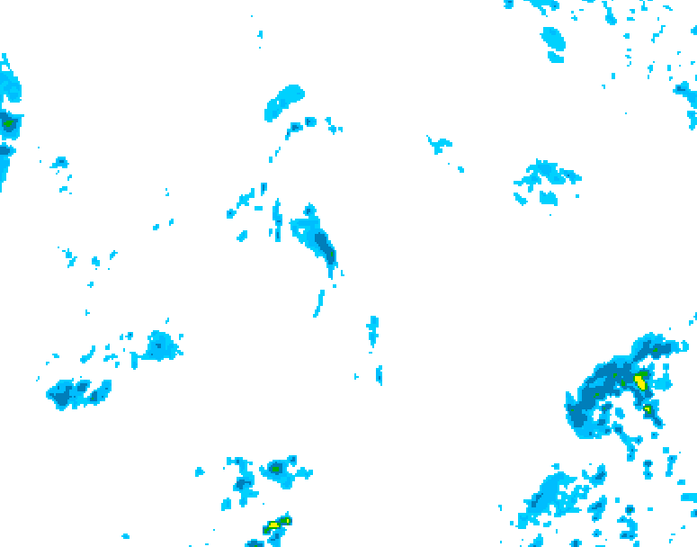 GDPS precipitation 072 hour forecast chart for Canada based on 2026/09/22 0000Z data