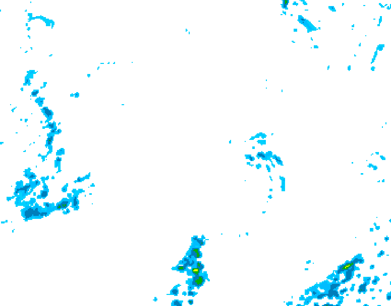 GDPS precipitation 204 hour forecast chart for Canada based on 2026/09/22 0000Z data