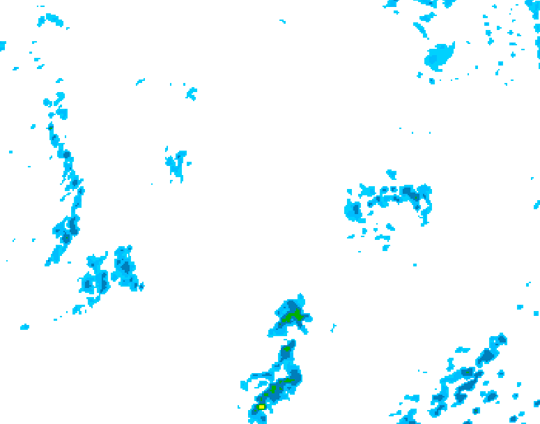 GDPS precipitation 216 hour forecast chart for Canada based on 2026/09/22 0000Z data