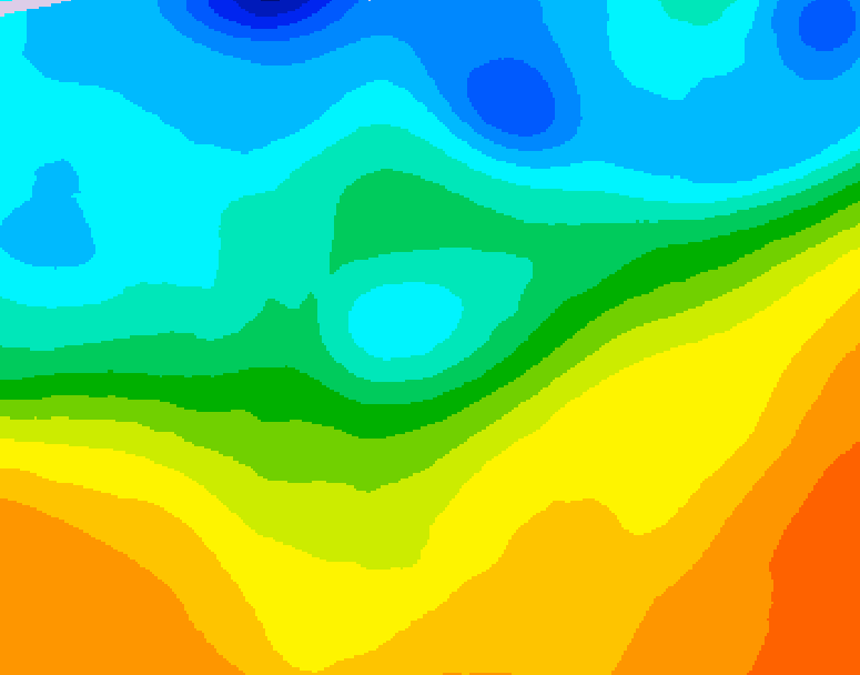 GDPS 500 millibar geopotential height 156 hour forecast chart for Canada based on 2026/09/23 0000Z data