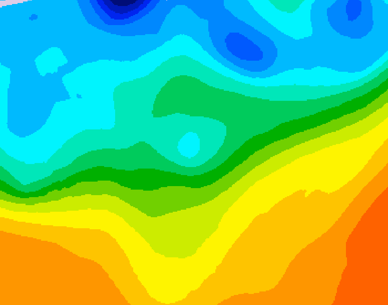 GDPS 500 millibar geopotential height 168 hour forecast chart for Canada based on 2026/09/23 0000Z data