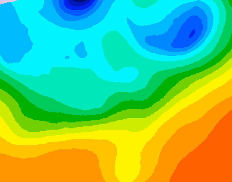 GDPS 500 millibar geopotential height 204 hour forecast chart for Canada based on 2026/09/23 0000Z data