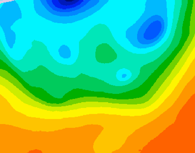 GDPS 500 millibar geopotential height 204 hour forecast chart for Canada based on 2026/09/23 1200Z data