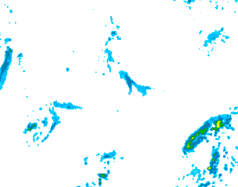 GDPS precipitation 060 hour forecast chart for Canada based on 2026/09/23 0000Z data