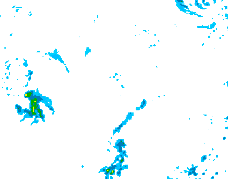 GDPS precipitation 168 hour forecast chart for Canada based on 2026/09/23 0000Z data