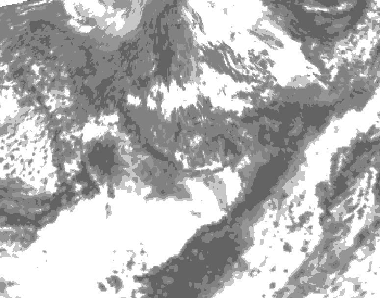 GDPS total cloud 168 hour forecast chart for Canada based on 2026/09/23 1200Z data
