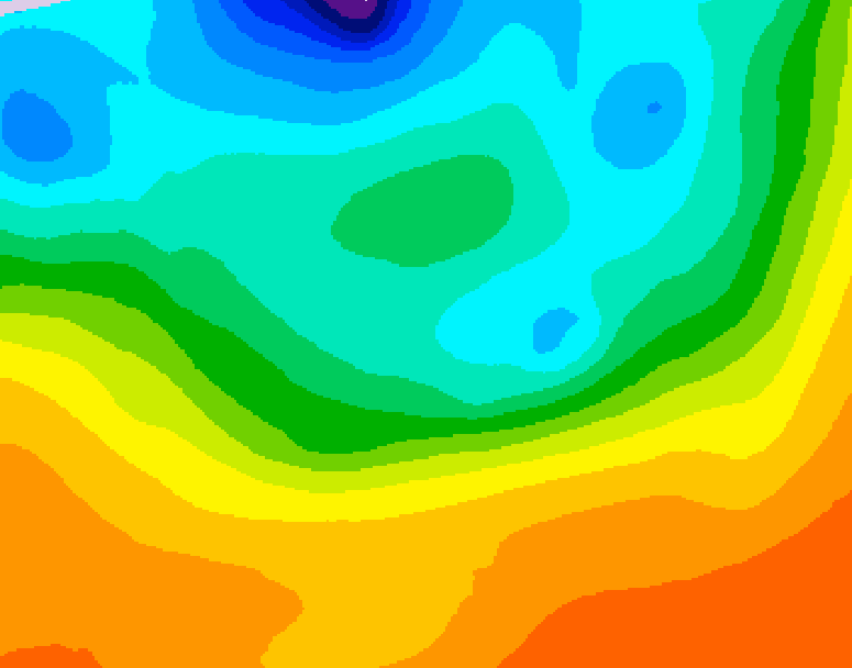 GDPS 500 millibar geopotential height 204 hour forecast chart for Canada based on 2026/09/24 0000Z data