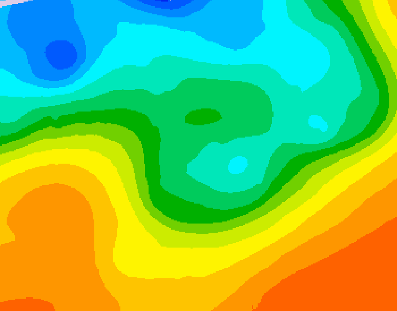 GDPS 500 millibar geopotential height 240 hour forecast chart for Canada based on 2026/09/24 0000Z data