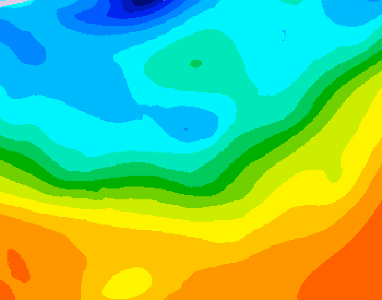 GDPS 500 millibar geopotential height 144 hour forecast chart for Canada based on 2026/09/24 1200Z data