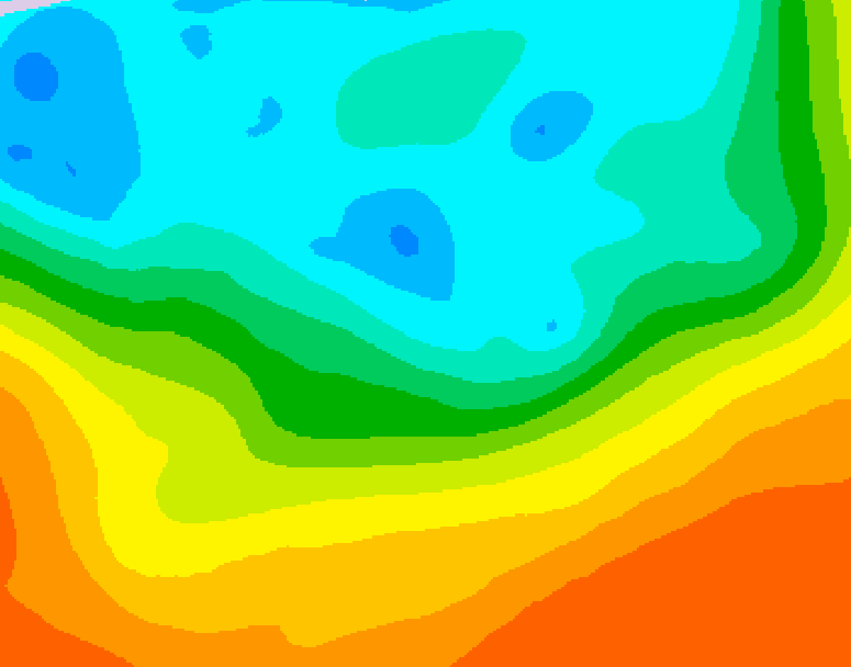 GDPS 500 millibar geopotential height 204 hour forecast chart for Canada based on 2026/09/24 1200Z data