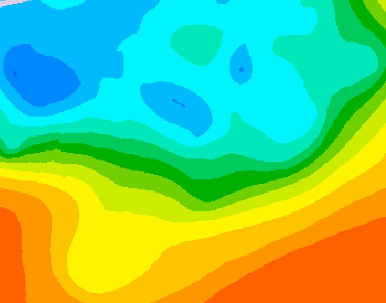 GDPS 500 millibar geopotential height 228 hour forecast chart for Canada based on 2026/09/24 1200Z data