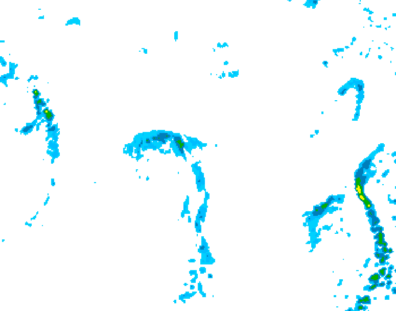 GDPS precipitation 078 hour forecast chart for Canada based on 2026/09/24 0000Z data