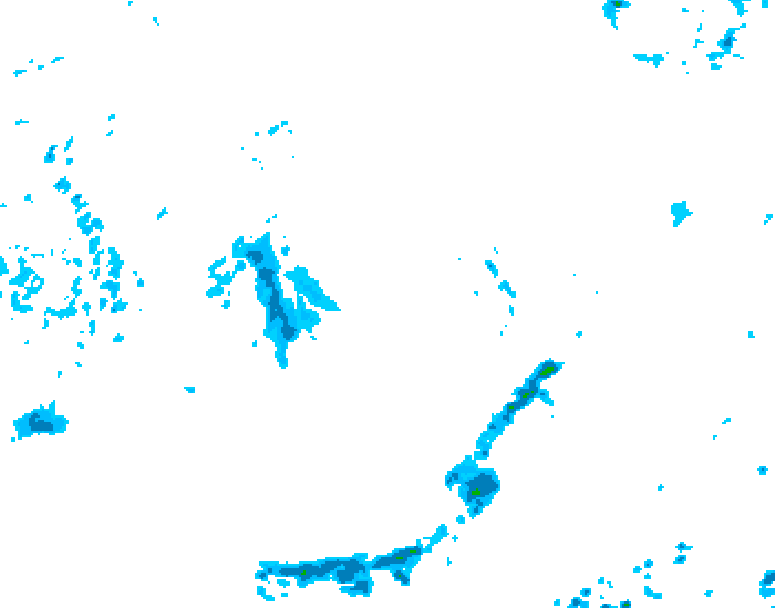 GDPS precipitation 162 hour forecast chart for Canada based on 2026/09/24 0000Z data