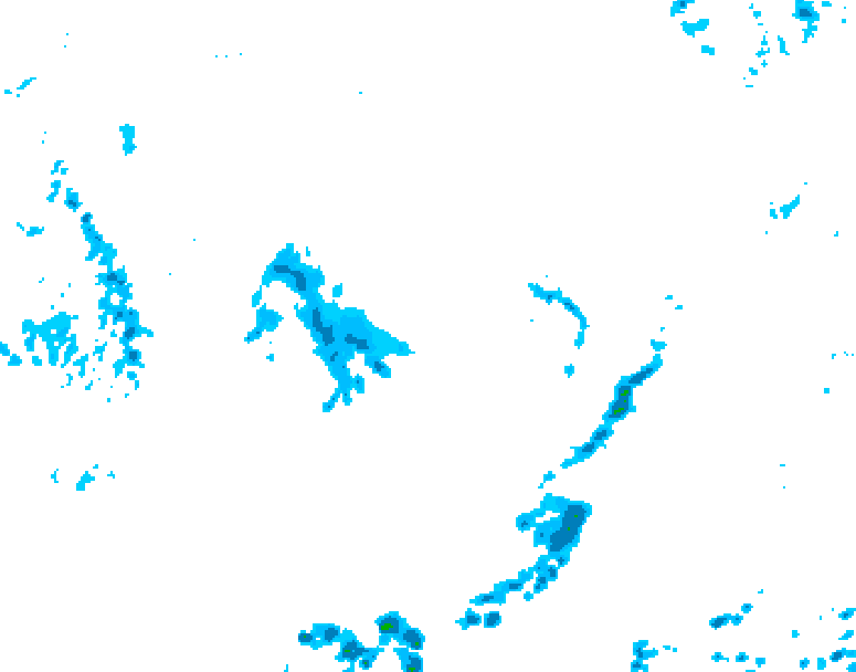 GDPS precipitation 168 hour forecast chart for Canada based on 2026/09/24 0000Z data