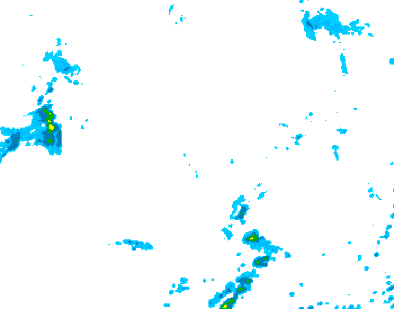 GDPS precipitation 228 hour forecast chart for Canada based on 2026/09/24 0000Z data
