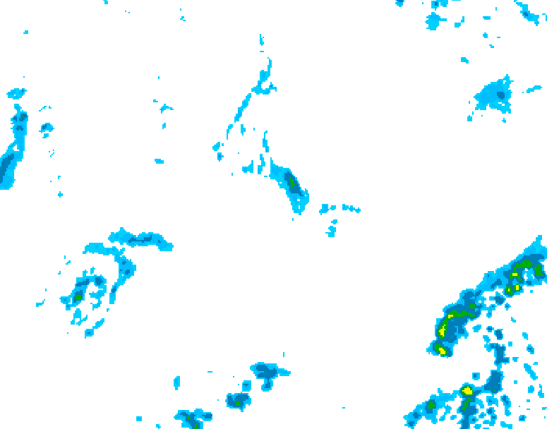 GDPS precipitation 024 hour forecast chart for Canada based on 2026/09/24 1200Z data