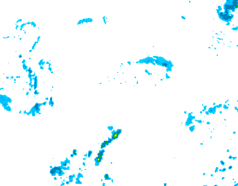 GDPS precipitation 108 hour forecast chart for Canada based on 2026/09/24 1200Z data